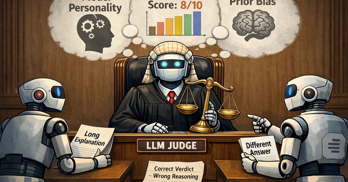 LLM as an (Opinionated) Judge