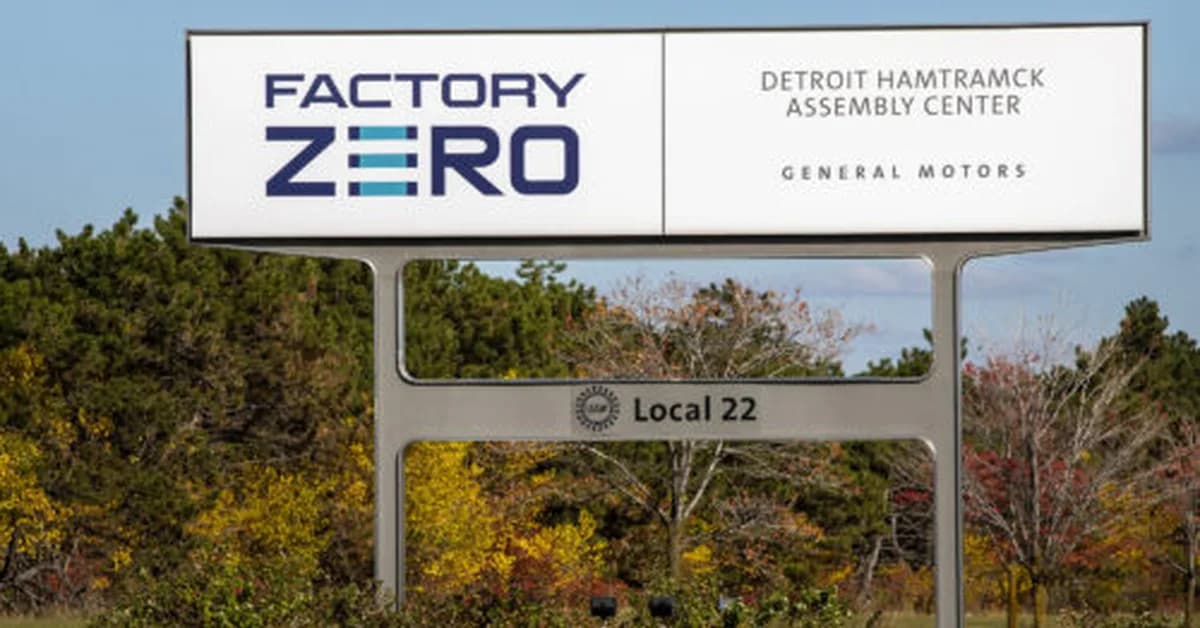 As electric truck demand craters, GM lays off workers and idles plant