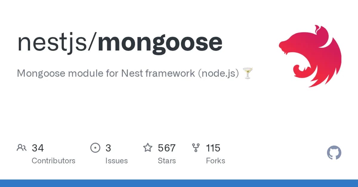 Multi-tenant Mongoose Module for NestJS