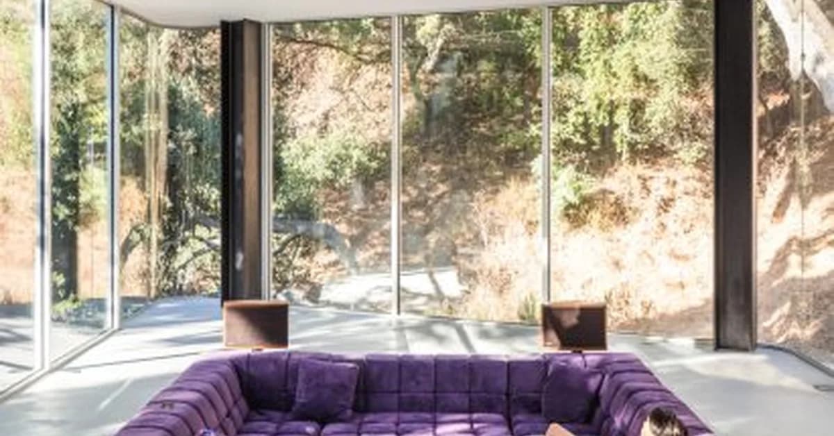 Eight living spaces where statement sofas make a splash