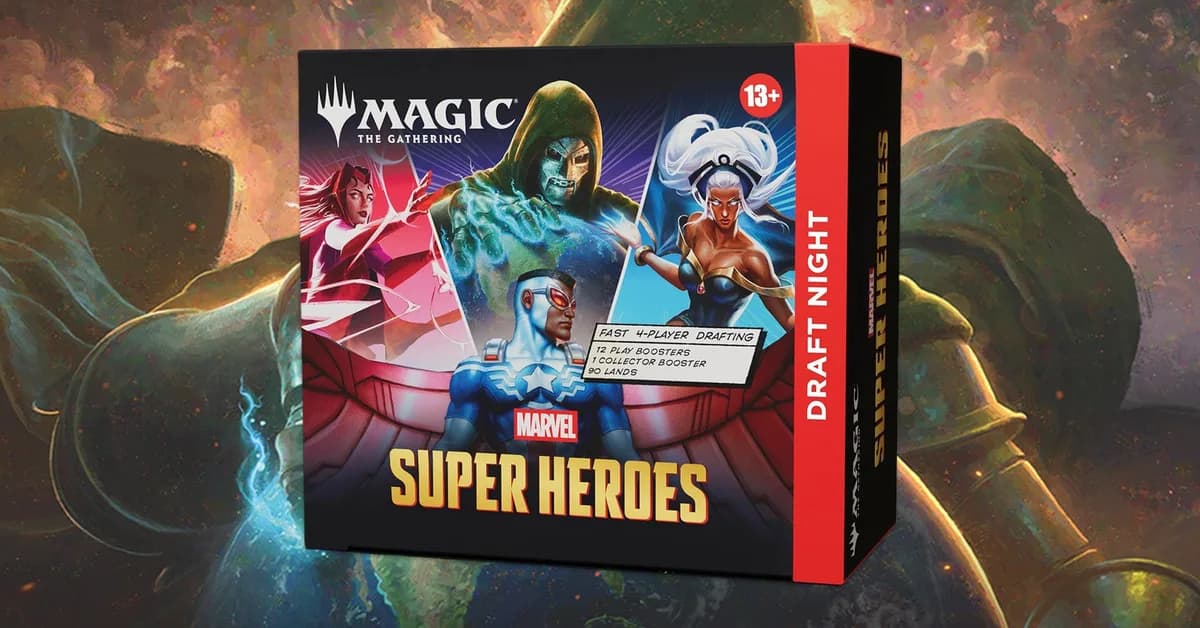 Magic's New Marvel Super Heroes Set Launches This Month, And The Draft Night Box Is Discounted Already