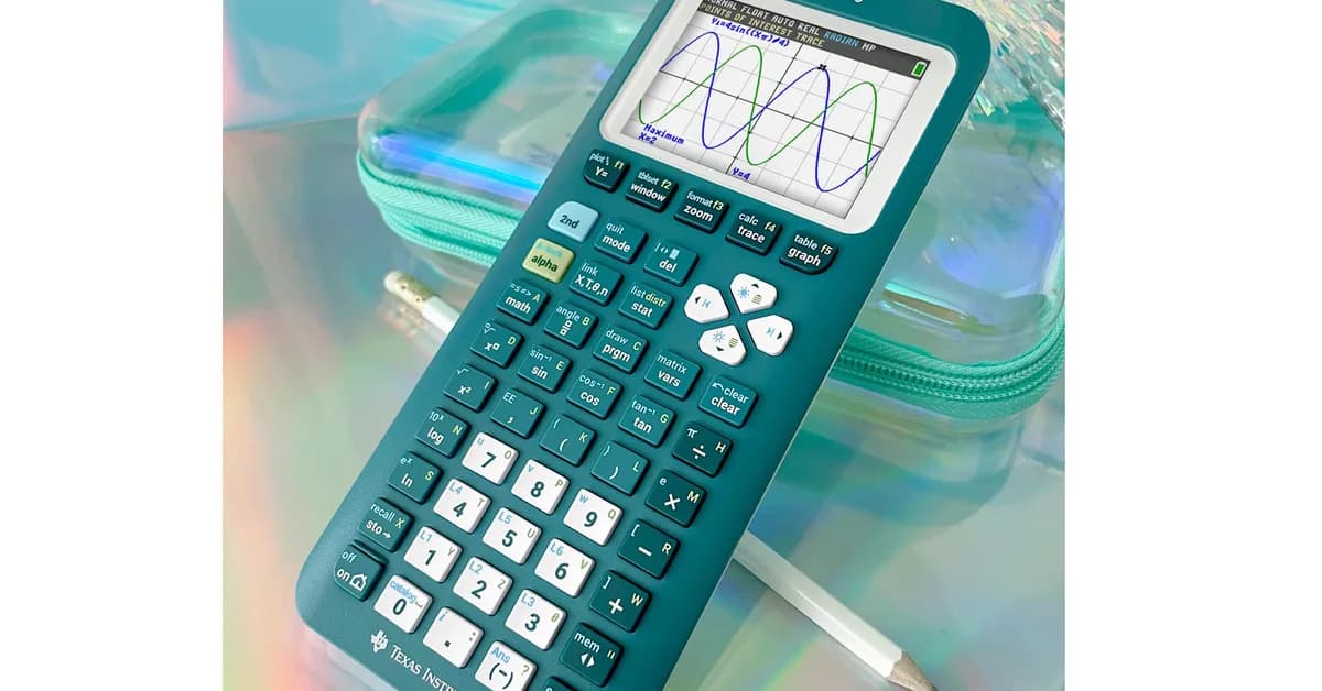 Texas Instruments made a new flagship graphing calculator: the TI-84 Evo