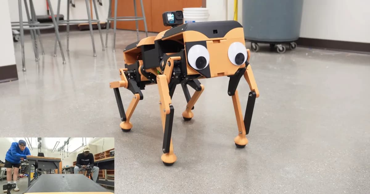 An Improved Robot Dog for Senior Design