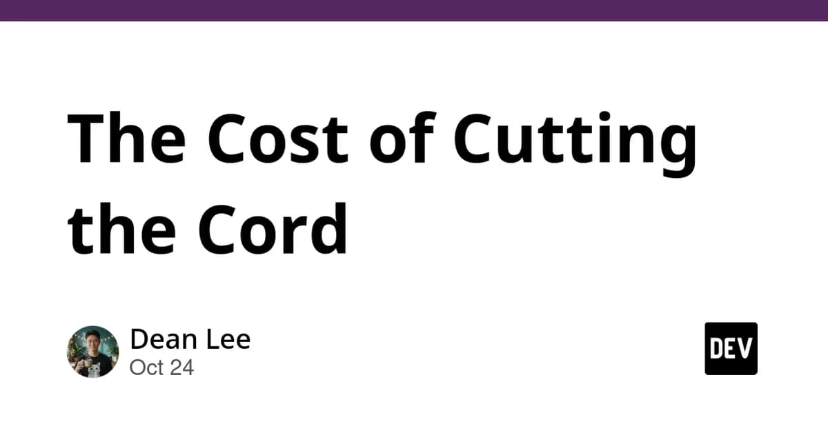The Cost of Cutting the Cord