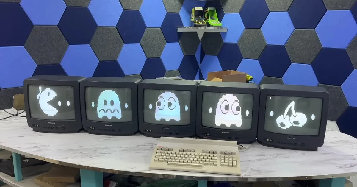 One Commodore, Five Displays