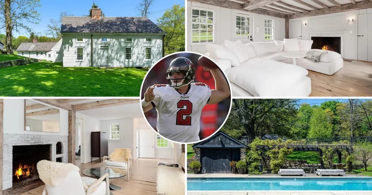 EXCLUSIVE: Former NFL QB Chris Simms Cuts the Price of His Greenwich Estate Again-Dropping His Ask by Nearly $2 Million