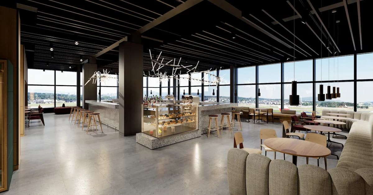 SWISS Opening New Lounge "Terminal" At Zurich Airport Hub In Early 2027