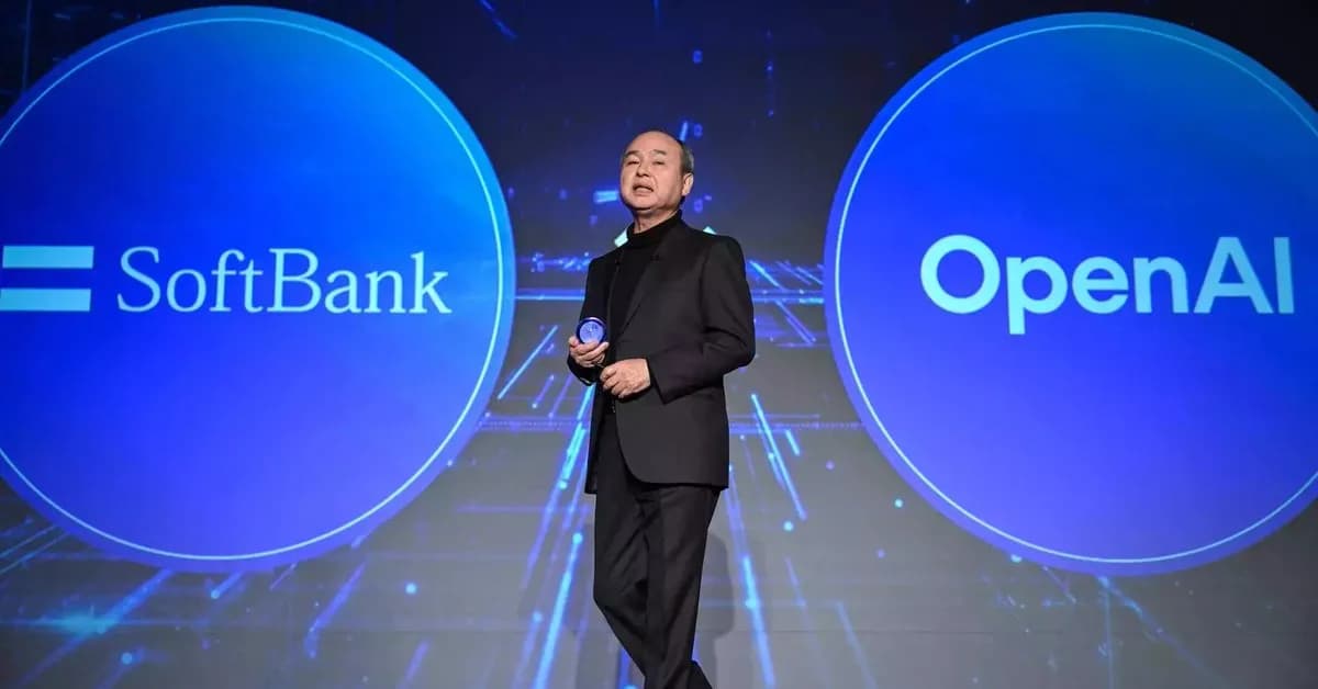 SoftBank to spend $87.5bn on AI centres in France: Son