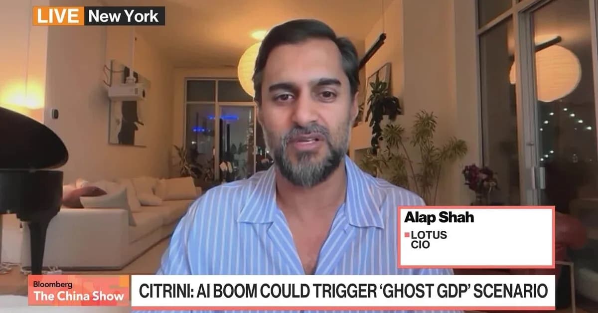 Citrini Report Author Sees AI Disrupting Global Economy