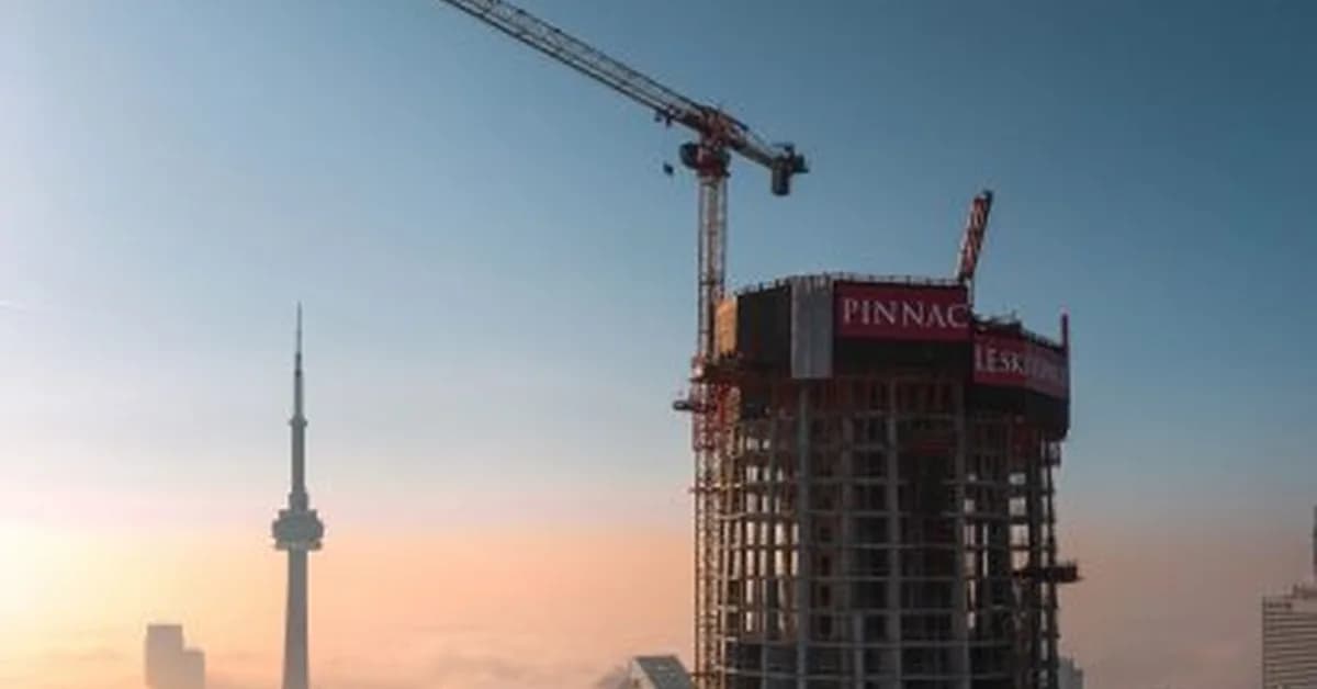 Canada's tallest skyscraper tops out at 106 storeys in Toronto