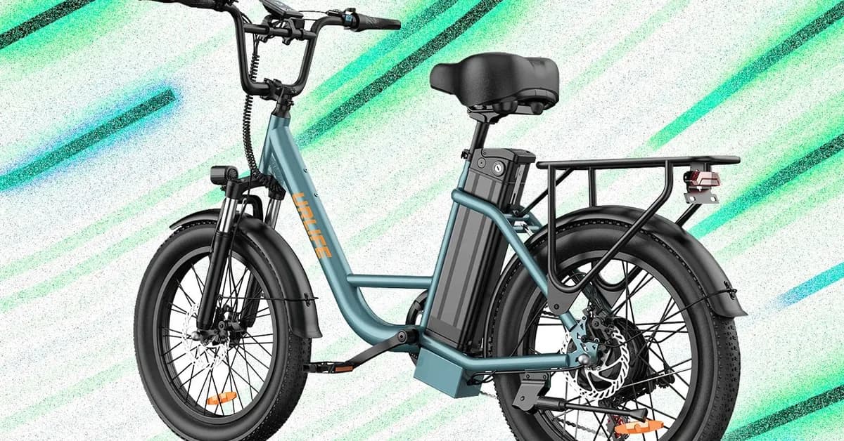 The UrLife E20 1,000W Peak 48V Adult Electric Bike Drops to $319 With Free Delivery for Mother's Day