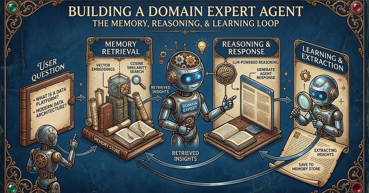 Agentic AI in Action - Part 17 - Building a Domain Expert Agent with Memory, Reasoning, and...