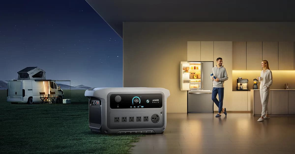 Anker SOLIX flash sale drops C2000 Gen 2 power station to $779 + others, Husqvarna robot mower new $300 low, Lectric XP Lite2, more