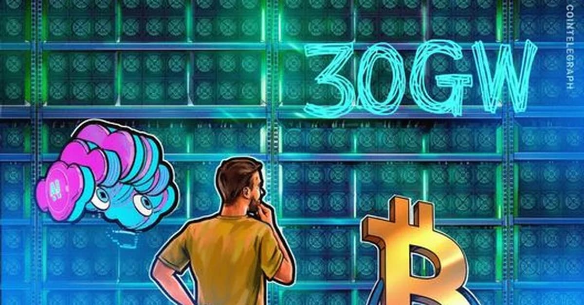 Bitcoin miners chase 30 GW AI capacity to offset hashprice pressure