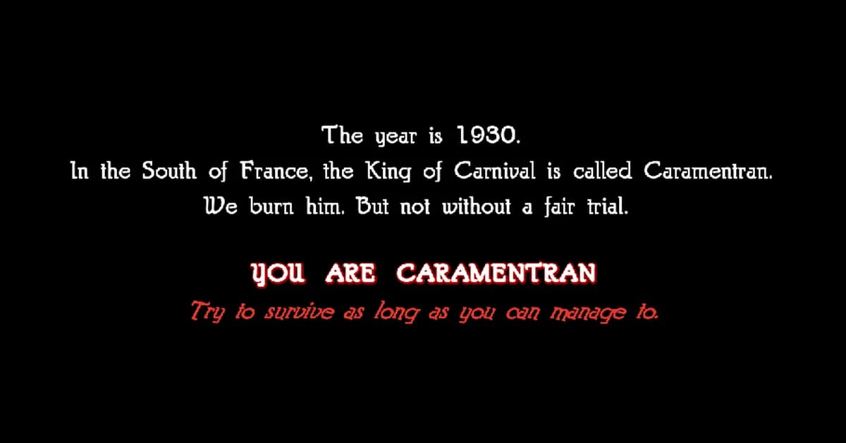 Game Jam Winner Spotlight: CARAMENTRAN