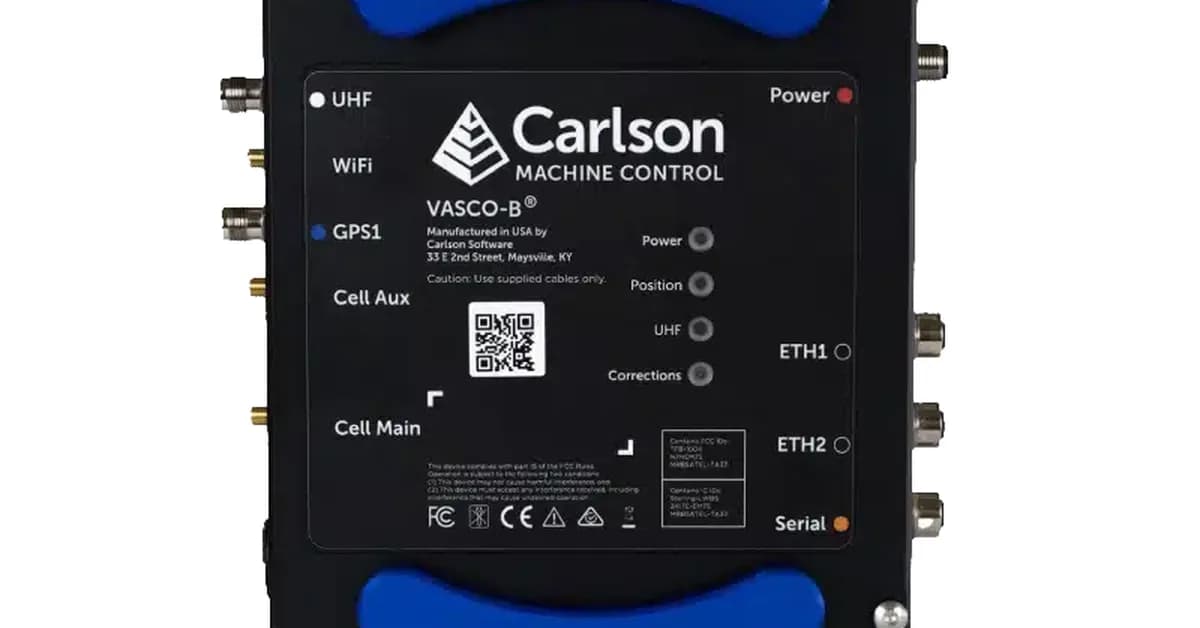 Carlson Software VASCO-B GNSS Receiver