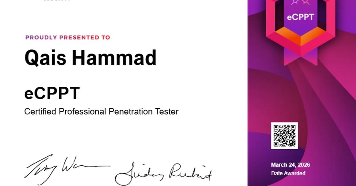 My eCPPTv3 Exam Review