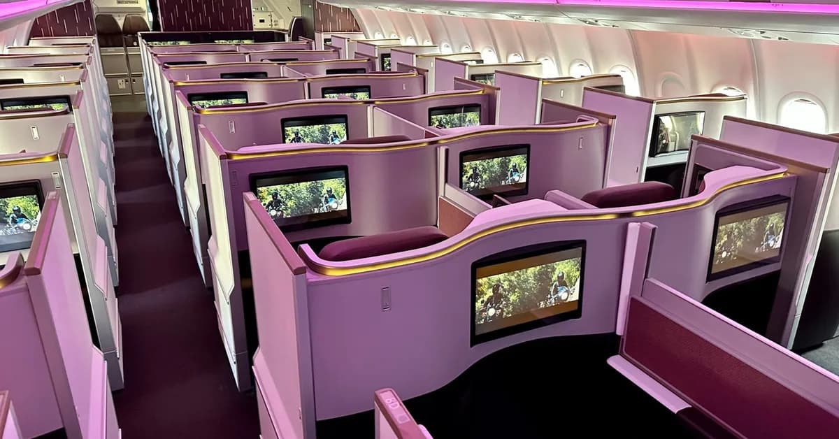 How I booked my first business-class flight on points