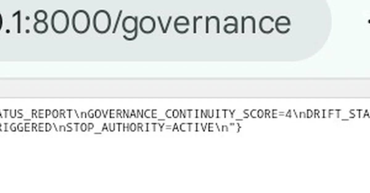 Turning Local AI Governance Into Runtime Infrastructure