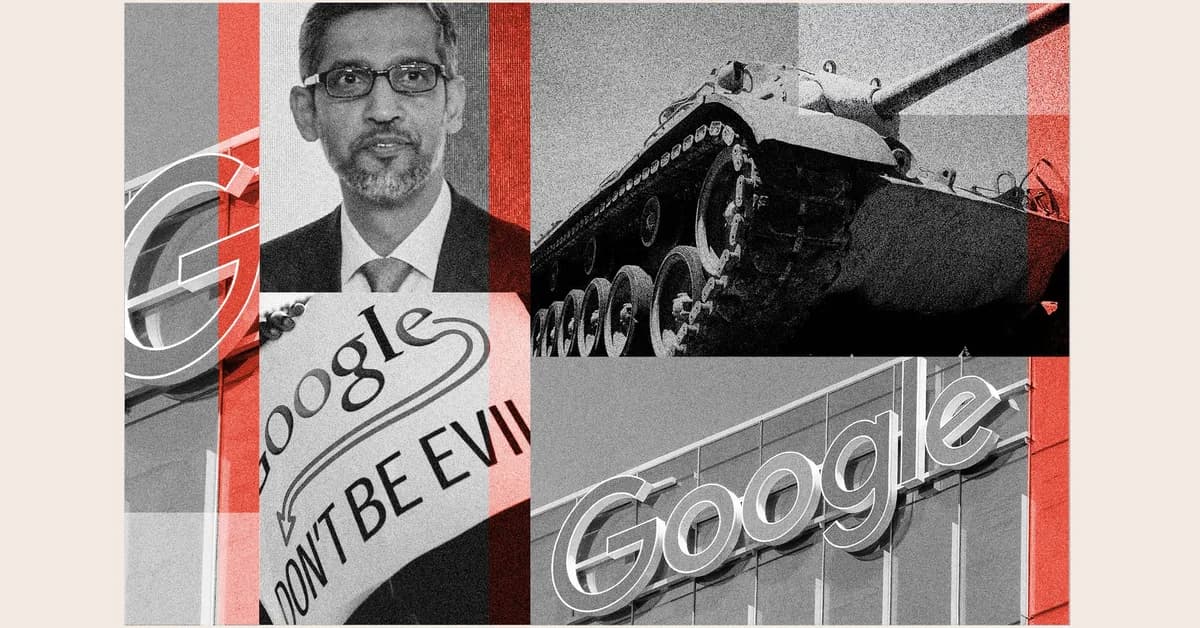 How Google made peace with war