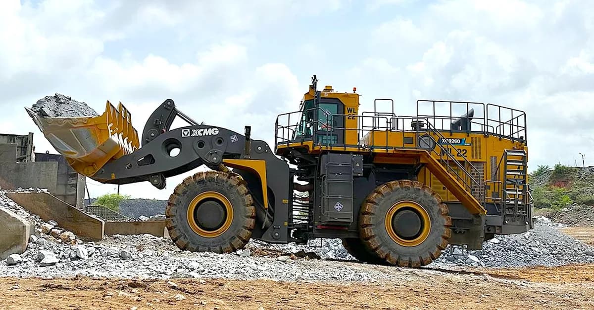 XCMG unveils world's biggest all-electric wheel loader for Fortescue