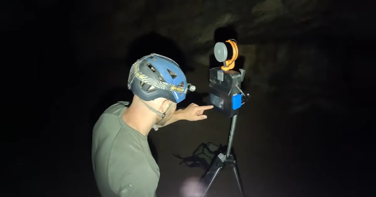 Laser Scanning A Cave With Homebrew Gear