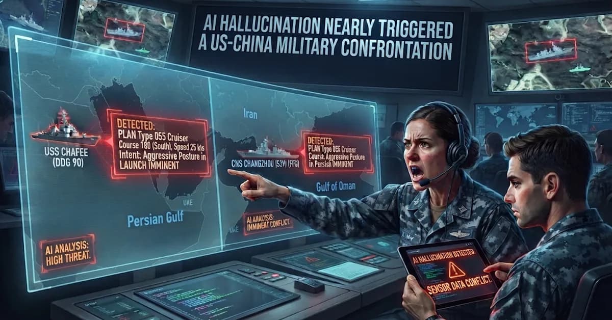 AI Hallucinations Nearly Triggered a US-China Military Confrontation