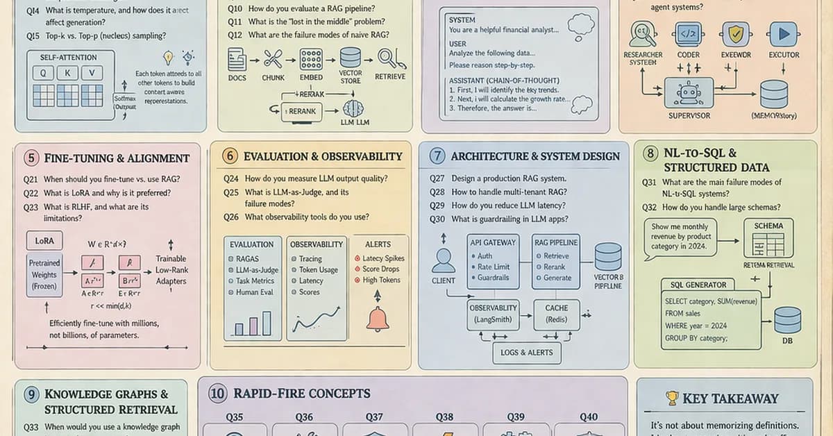 40 Generative AI Interview Questions That Actually Get Asked in 2026 (With Answers)