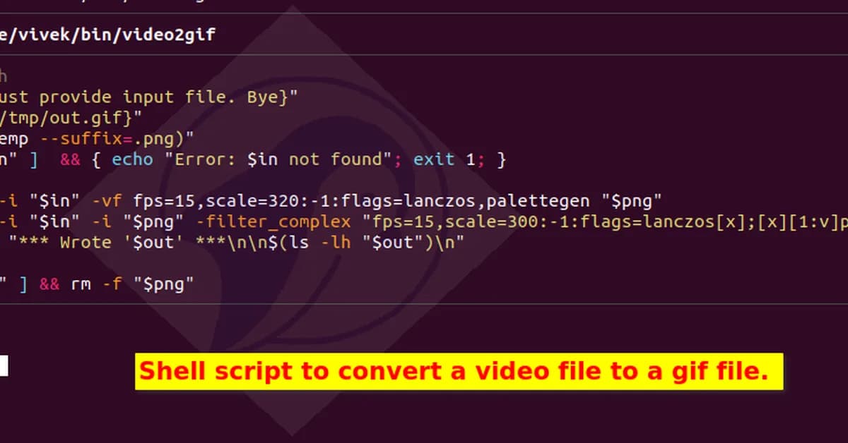 How to Convert MP4 to GIF with FFmpeg (High Quality, Small File)