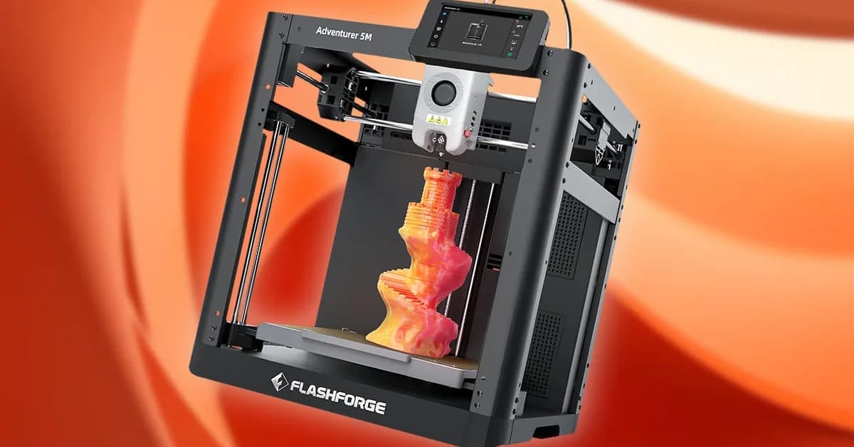 This Beginner-Friendly Flashforge Adventurer 5M Is Easily the Best 3D Printer Priced Under $150