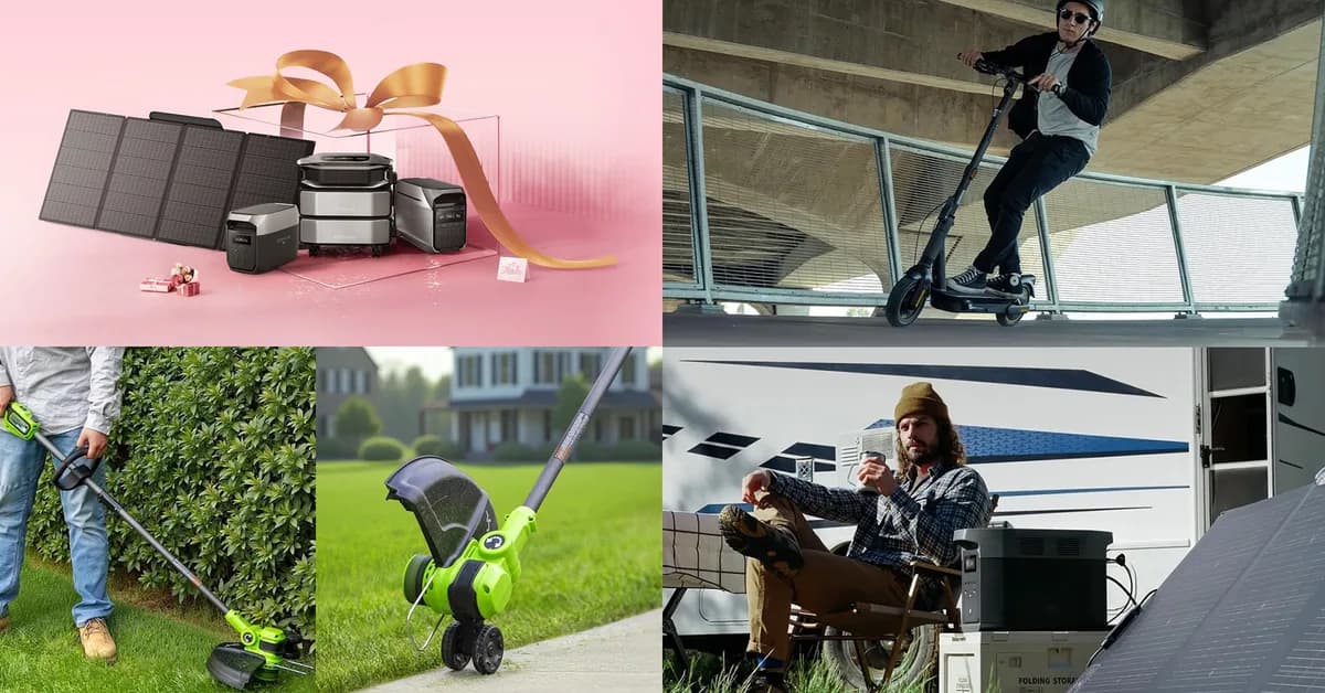 EcoFlow Mother's Day power station sale with up to 64% savings + 24-hour flash sale lows from $829, Segway EV sale, more
