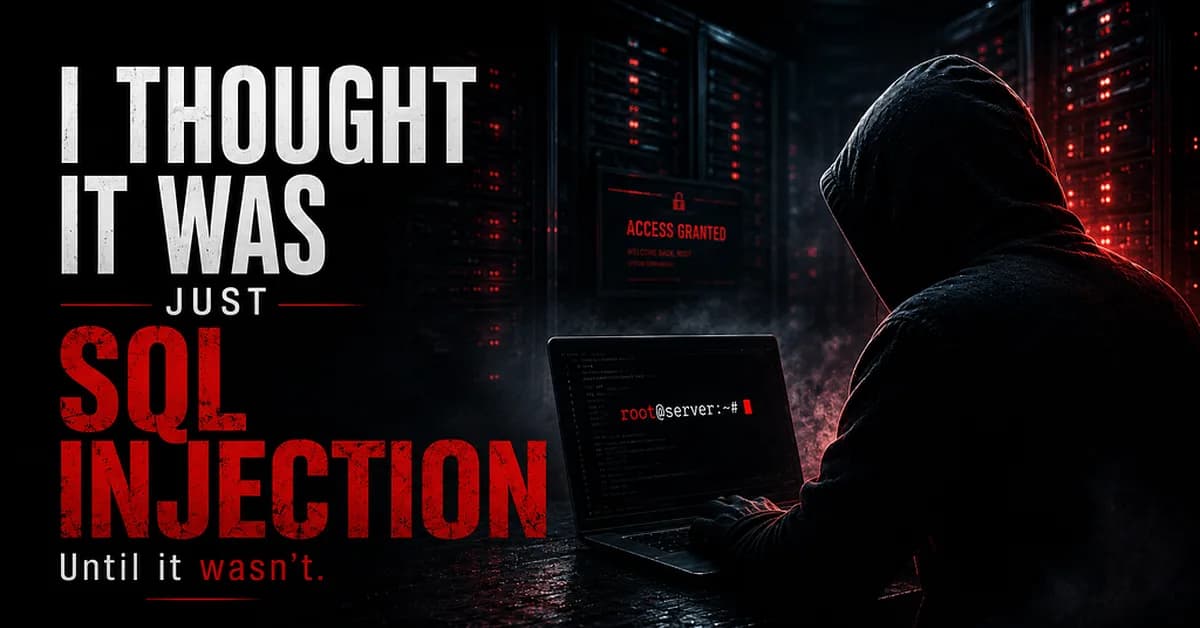 From SQL Injection to Remote Code Execution: Following an Unexpected Attack Chain