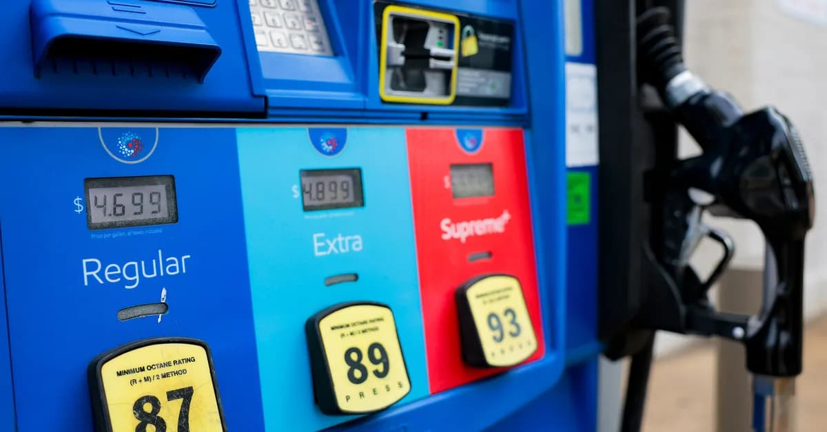 The 20 states where gas prices are rising the fastest since the war with Iran began