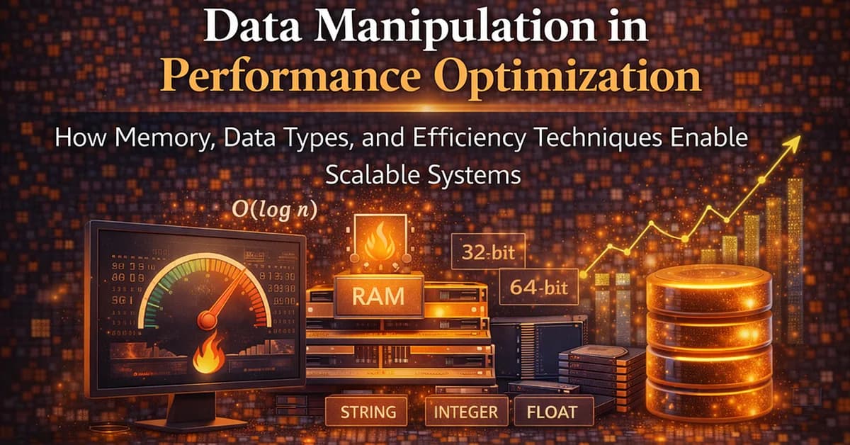 Part 18: Data Manipulation in Performance Optimization