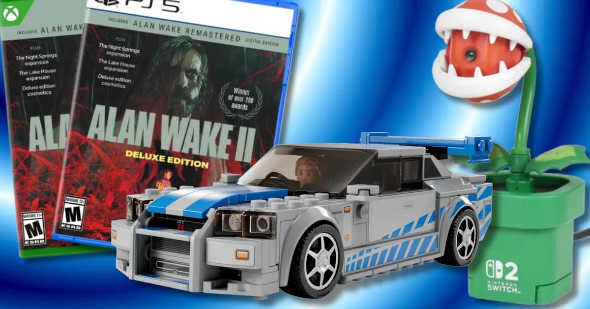 Today's Top Deals: LEGO Speed Champions Movie Cars, Xbox Gift Cards, Switch 2 Cameras, and More
