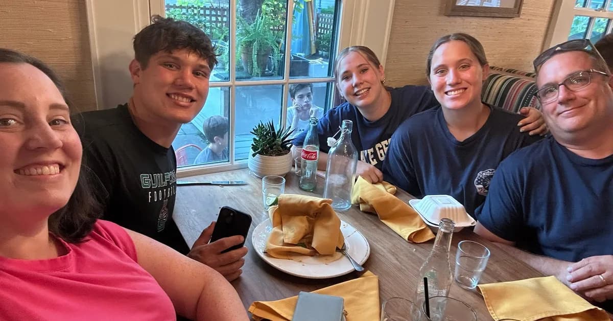 My 3 teens text me throughout the day and check my location. I could be frustrated by this digital tethering, but I'm grateful.