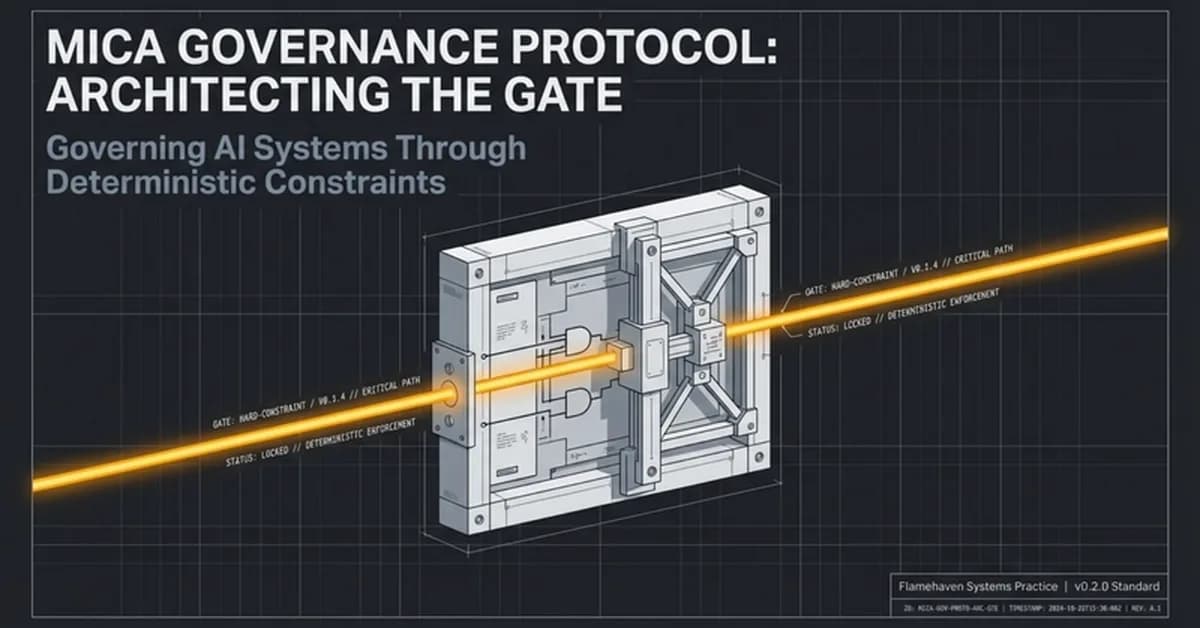 My AI Maintainer Kept Making Wrong Calls. So I Made It Report Its State Before Touching Anything.