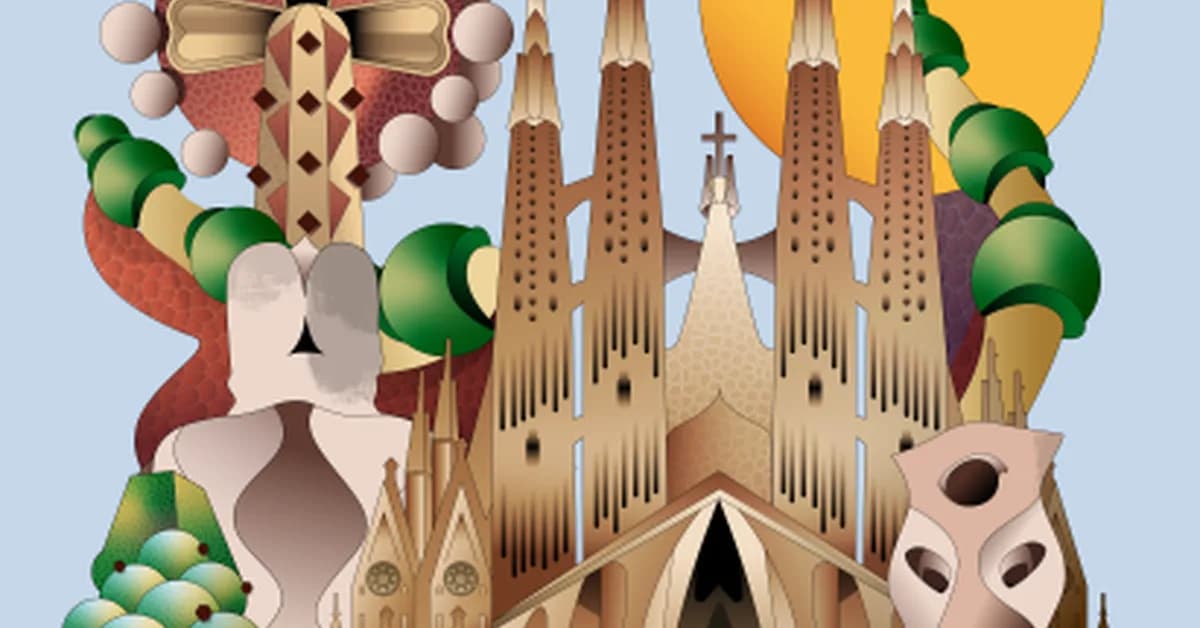 This week we celebrated the work of Antoni Gaudí