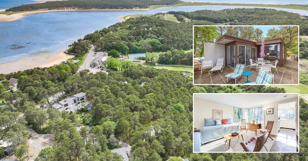 EXCLUSIVE: Cape Cod's Historic Midcentury Modern Wellfleet Colony Sells for $3.6 Million-and Will Become a Writers' Retreat