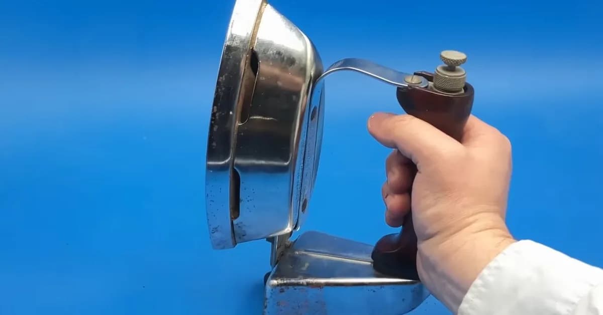 The Montgomery Ward Gasoline-Powered Clothes Iron