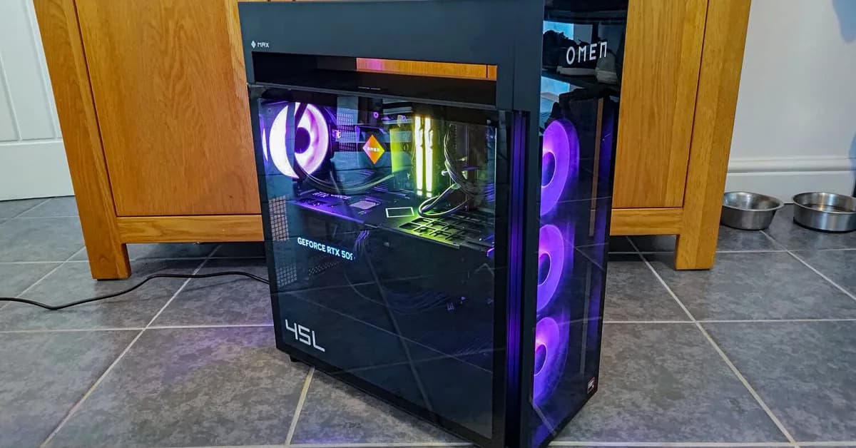 HP Omen Max 45L (2026) Gaming PC Review