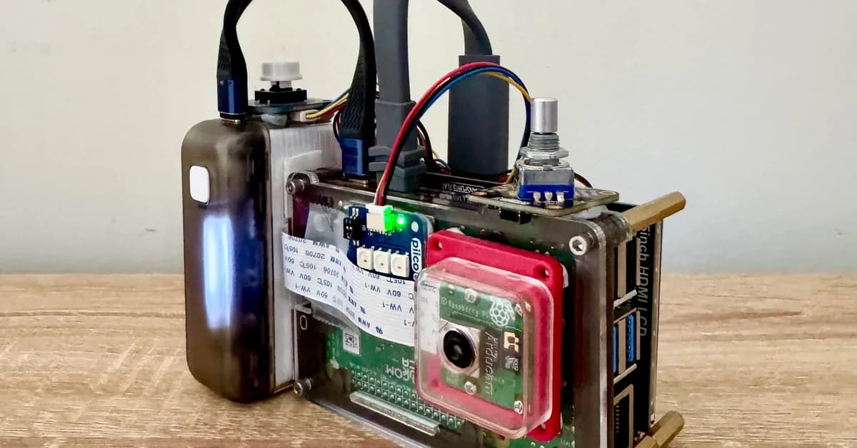 Easy-ish Glitch Camera? There's a Pi 4 That