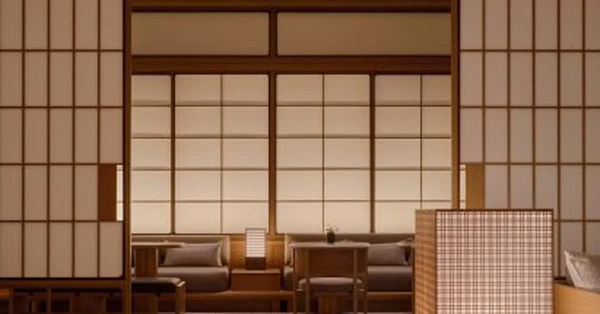 Traditional wooden townhouses inform interiors of Kengo Kuma-designed Capella Kyoto hotel