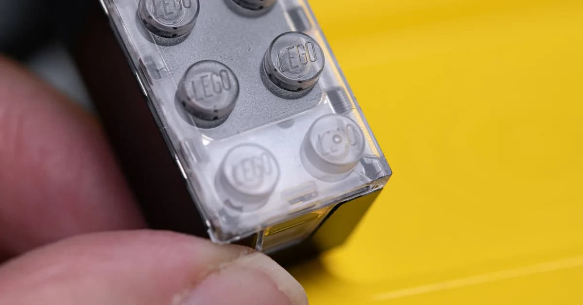 You can't replace the battery in Lego's Smart Bricks - and many of its sensors aren't available yet