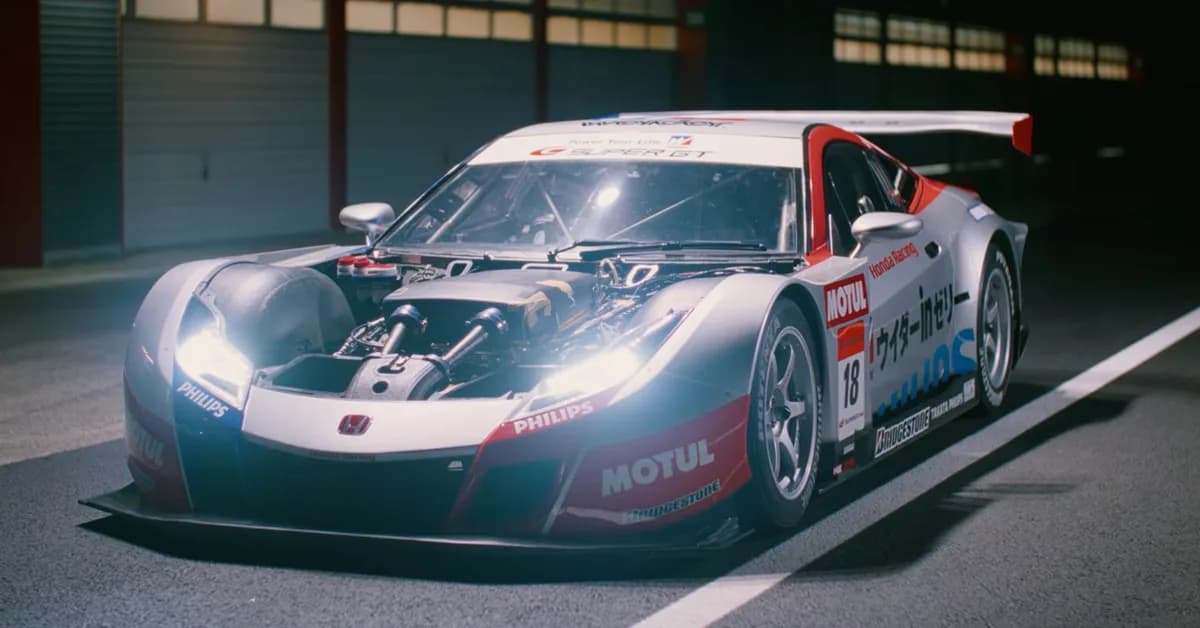 Listen to Honda's HSV-010 Super GT Race Car Scream