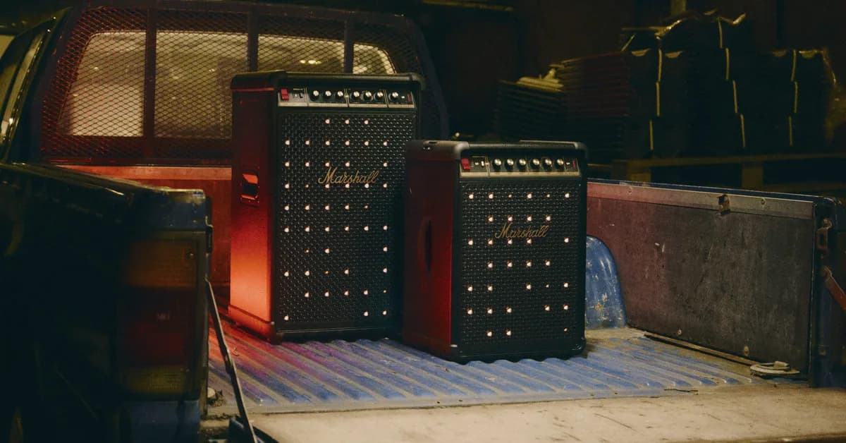 Marshall adds a junior-sized party speaker to its lineup