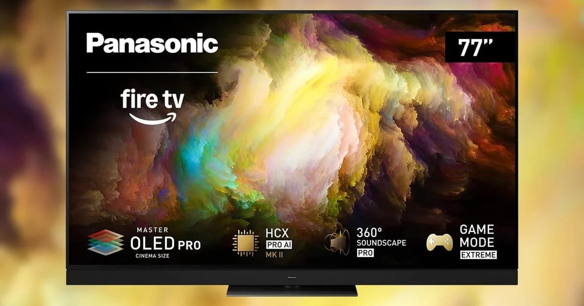 The Massive 77" Panasonic Z85 4K OLED TV with Amazon Fire TV Drops to $1,299.99