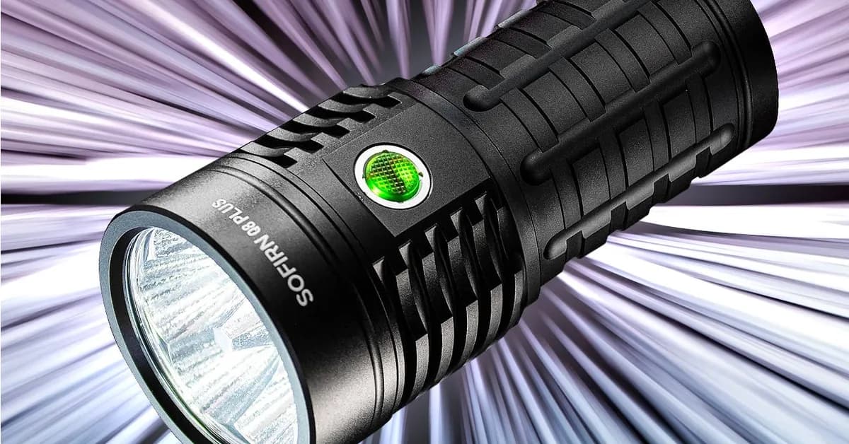 Get These Extremely Popular Sofirn High-Powered LED Flashlights for Less Than Half the Price on Amazon