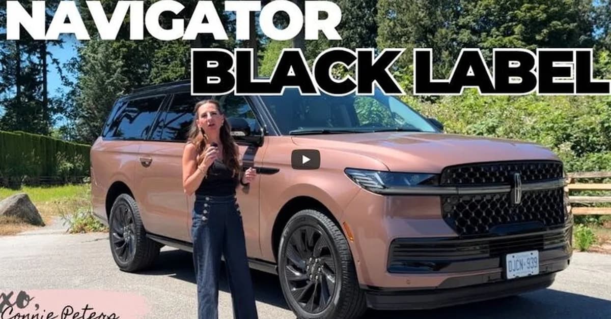 Black Label Now in Canada! 2026 Lincoln Navigator Black Label