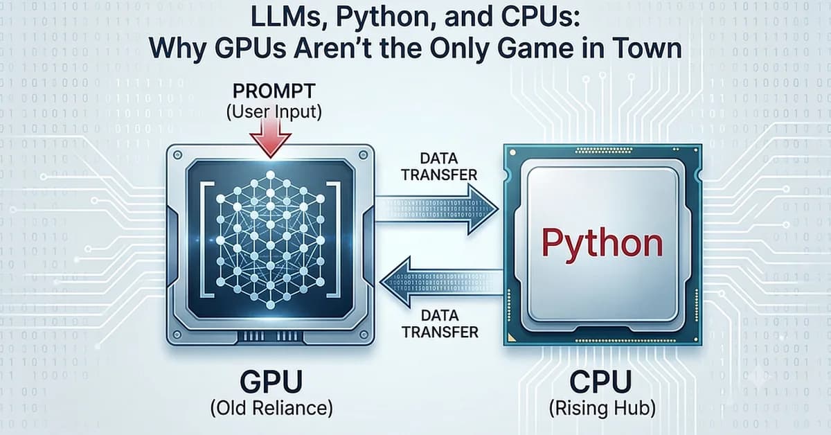 LLMs, Python, and CPUs: Why GPUs Aren't the Only Game in Town